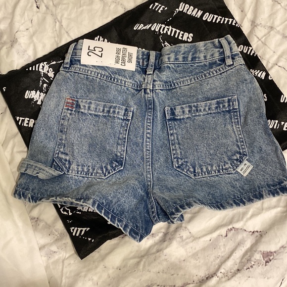 BDG: Urban Outfitters Hi-Rise Carpenter Short - Picture 3 of 4